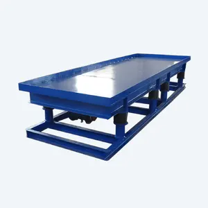 תעשייתי דחיסת אבקת רטט שולחן עבור בטון רצף