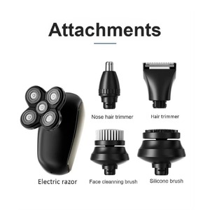 CITICITY Professional Men's Electric Head Shaver IPX7 <b>Waterproof</b> Cordless Shaver, Portable, USB Charging <b>Cable</b>. - Product Image 6
