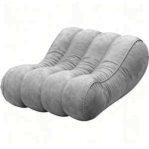 Factory Customized Inflatable <strong>Sofa</strong> <strong>Bed</strong> Cheap Inflatable Love Seat <strong>Sofa</strong> Leisure Top Flocking Couch <strong>air</strong> <strong>Sofa</strong> Travel Camping <strong>Sofa</strong> - Product Image 2