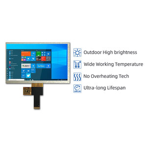 หน้าจอความสว่างสูงขนาด7นิ้วความละเอียด1700nits IPS MIPI TFT 1024x600แอลซีดี - Product Image 2