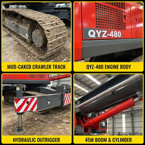 Foreuse hydraulique robuste pour ancrage, hauteur de levage 45 m, pompe Kawasaki 35 MPa, pas de 216 mm, sur chenilles minières pour le forage d'infrastructure - Product Image 6