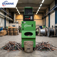 Équipement de recyclage du cuivre de petite taille GM-S03 40kg/h 4.8kw Machine à granuler les câbles Gomine