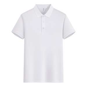 Camiseta <span class=keywords><strong>Polo</strong></span> con Logotipo Personalizado, Manga Corta, Ropa de Trabajo, Transpirable, Uniforme de Poliéster, Cuello Cruzado, Camiseta Publicitaria de Manga Corta - Product Image 3