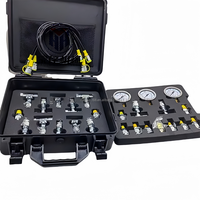 Pièces d'excavatrice de haute qualité nouveau manomètre hydraulique outils d'accouplement de Point de test boîte de connecteur de tuyau haute pression