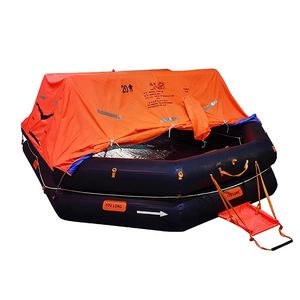 Zattera di Salvataggio SOLAS - Attrezzatura Gonfiabile da 25 Persone Certificata RSHAF-A per Salvataggio in Mare ed Evacuazione di Emergenza Offshore - Product Image 2