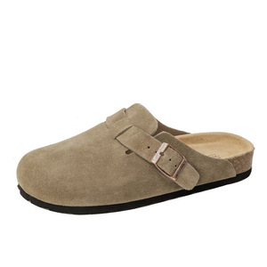 Nouvelles mules Birkenstock en daim 2026 pour <span class=keywords><strong>sabots</strong></span>, mode, orthopédiques, semelle en liège souple, respirantes, à boucle réglable, personnalisables - Product Image 2