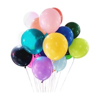 Ballons en latex colorés pour événements : Anniversaire de mariage, Citron, Orange, Vin, Magenta, Rose poudré, Bleu poussière, Violet et Argent, à suspendre