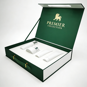 Caja Cosmética Personalizada Premium con Inserto de Espuma EVA, Logotipo en Lámina Dorada, Caja de Regalo Rígida Magnética, Logotipo Personalizado OEM ODM, Directo de Fábrica - Product Image 4