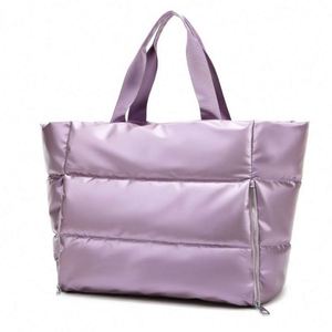 Sac de voyage pour femme tendance, imperméable, sac de sport rembourré, sac de sport pour le yoga, les sports et les vacances - Product Image 1