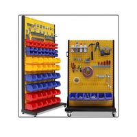 Support d'affichage pliable multifonctionnel en métal à prix d'usine, étagère à outils robuste pour atelier