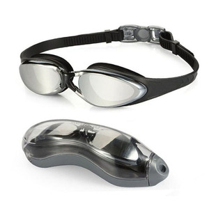 Lunettes de natation en silicone style <span class=keywords><strong>News</strong></span> Style, anti-buée, anti-UV, verres transparents, pour adultes, sports nautiques. - Product Image 4