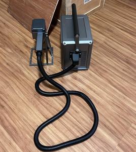 20W 휴대용 핸드헬드 이동식 미니 파이버 레이저 마킹기, 금속 명판 몰드 코딩기 파이버 각인기 - Product Image 2