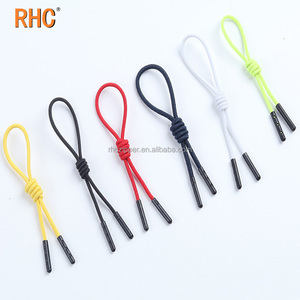 T008# Durable Plastic Elastic Zipper Puller Colorful <strong>String</strong> <strong>Pulls</strong> <strong>Cord</strong> Extension Zip Fixer for Garment Decorative Accessories - Product Image 6
