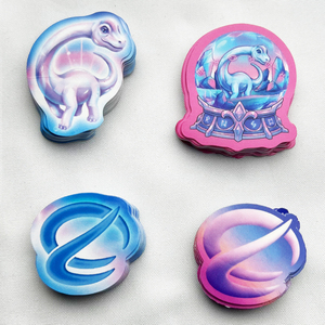 Pegatinas Adhesivas Personalizadas con Logotipo, Vinilo PVC Impermeable, Pegatinas Troqueladas con Letras para Promoción - Product Image 3