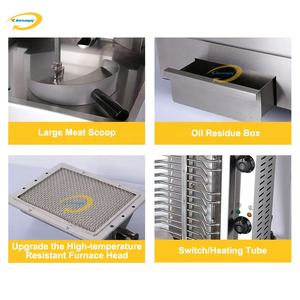 Venta caliente Shawarma Machine <span class=keywords><strong>Kebad</strong></span> Machine Gas Shawarma Grill - Product Image 5