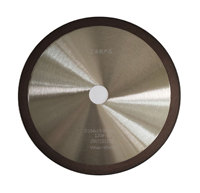 Meule diamantée MD3 200X32X10(3)X1 pour affûtage de lames de scie circulaire/outil en carbure pour le travail du bois sur affûteuse automatique