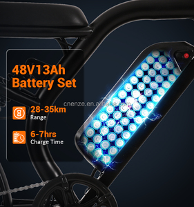 Vélo électrique à pneus larges haute vitesse 35 km/h, 750 W de puissance, 1100 W de crête, 48 V 13 Ah, pneus 20*4.0, frein à disque hydraulique, vélo tout-terrain électrique à vendre - Product Image 5