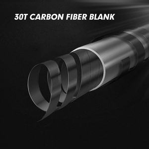 Cannes à pêche de voyage <span class=keywords><strong>Goture</strong></span> avec étui, <span class=keywords><strong>canne</strong></span> à lancer et à moulinet 4 pièces, <span class=keywords><strong>canne</strong></span> à pêche en fibre de carbone 30T pour l'eau salée - Product Image 4