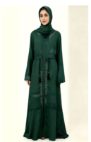 Abaya pour femmes, kaftan fait main, vêtements et accessoires islamiques traditionnels conçus pour les musulmanes