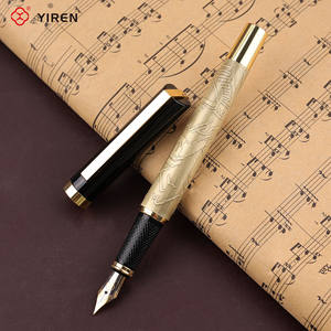 YIREN Exclusivo Presente Do Negócio Várias Cores Caligrafia Personalizado OEM Metal <span class=keywords><strong>Fountain</strong></span> <span class=keywords><strong>Pen</strong></span> - Product Image 2