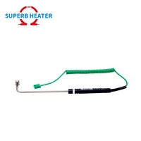 Sonde de surface portative de classe A de haute précision capteur de température thermocouple de type K NR-81531B/81532B/81533B