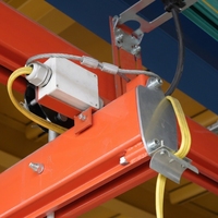 Système de pont roulant flexible KBK léger en acier Q355B, poutre simple ou double sans soudure pour salle blanche, certifié CE ISO