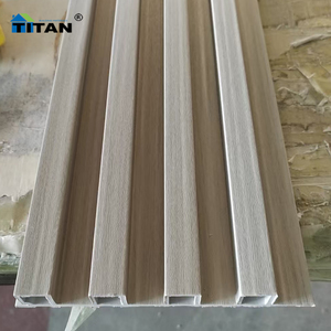 Pannello Decorativo per Rivestimento Esterno in WPC, Pannello Murale in PVC WPC per Esterni, Pannello Effetto Teak Nero, Lambrin in PVC per Interni - Product Image 6