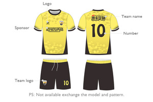Unique high end fashionable formal fashion soccer kids sportswear soccer jersey for kids - Product Image 5