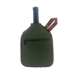 Ensemble de housses de raquette de pickleball en néoprène portable pour le sport, fabriqué en usine, housse de protection durable en nylon, comprend 2 raquettes de tennis de table - Product Image 5