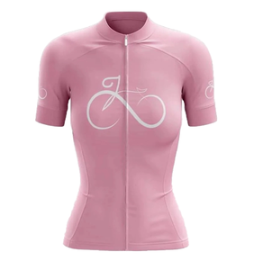Maillot de cyclisme pour femmes à manches courtes, à séchage rapide, respirant, à motifs personnalisables, coupe ajustée exclusive, vente chaude - Product Image 5