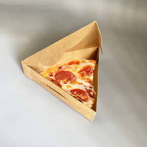 Scatola di Carta per Pizza a Fetta Singola Triangolare Personalizzata di Alta Qualità Disponibile in Magazzino - Product Image 6