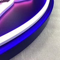 Boîte à lumière LED et affichage lumineux personnalisé, boîte à lumière LED haute luminosité, boîte à lumière LED pour entreprise