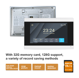 Tysh 1080P Deurbel Touchscreen <span class=keywords><strong>Intercom</strong></span> Systeem Voor Thuis Tuya Wifi 7 Inch Vier Draad Video Deurtelefoon - Product Image 4