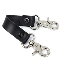 Vente en gros de sangles anti-balancement en cuir pour pompiers sangles radio en cuir support radio