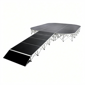 <b>Hot</b> Sale Stage Kit Durable Aluminum Smart Stage Event Stage Platform Customized Outdoor Concert Stage Platform for Sale - Product Image 1