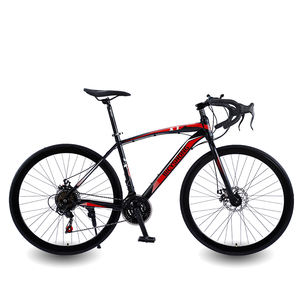 Bicicleta de Carretera de Acero de Alta Calidad en Oferta, 21 Velocidades, 700c, con Frenos de Disco y Horquilla con Suspensión - Product Image 1