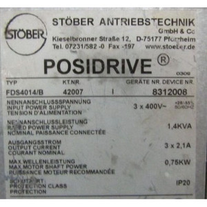 Unidad FDS4014/B D-75177 para STOBER FDS4014/B - Product Image 4