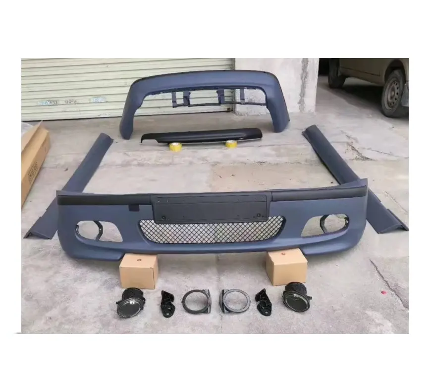 Carro amortecedor facelift upgrade bodykit MT M kit corpo esporte Para BMW E46