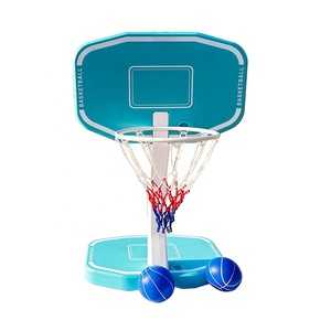 Ngoài trời di động bên hồ bơi bóng rổ Hoop đứng bóng chuyền <span class=keywords><strong>net</strong></span> 2 trong 1 cho inground hồ bơi với <span class=keywords><strong>Net</strong></span> - Product Image 4