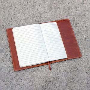 Funda de Cuero PU para Cuaderno A5/A4, Diario, Planificador de Viajes, Portafolio Recargable - Product Image 3