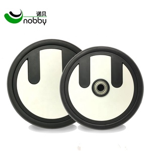Rueda de Espuma EVA con Cubo de Plástico de 5.5 Pulgadas con Rodamiento de Bolas para Portabebés y Cochecito - Product Image 4