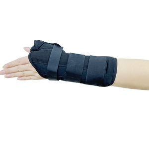 Attelle de main et de poignet médicale réglable, support pour entorses, protection contre le syndrome du canal carpien, soulagement de l'arthrite, polyester, nylon, sport - Product Image 5