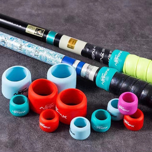 Capuchons de canne à pêche Boyuan, embouts avant, anneaux de fixation, manchons de protection en plastique pour cannes avec bandes absorbantes de sueur - Product Image 1
