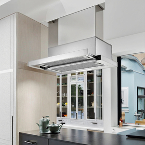 Chimenea de cocina de estilo europeo, extractor eléctrico silencioso de limpieza automática de 30 "-36" para apartamentos, cocina Campana, extractor de diapositivas - Product Image 5