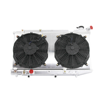 Radiateur de réservoir d'eau entièrement en aluminium avec cache-ventilateur pour Toyota Corolla AE92 AE93 4AGE Holden Nova LE LF 1989-1994 1640015380