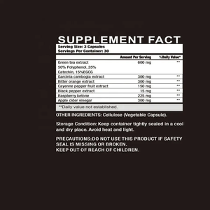 Capsule Naturali Vegane OEM/ODM, Integratore Alimentare per Bruciare Rapidamente i Grassi, Capsule a Base di Erbe, Etichetta Privata - Product Image 2