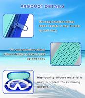 Estuche Protector de Silicona para Gafas y Lentes, a Prueba de Polvo, con Diseño Portátil para Viajes