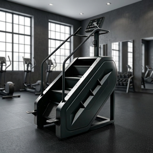 Máquina Comercial para Subir Escaleras con Peldaños Antideslizantes y Barandilla Segura, Equipo de Entrenamiento para la Parte Inferior del Cuerpo - Product Image 3