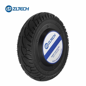 ZLTECH IP65 8 inci 5.5N.M 6.5A <span class=keywords><strong>Motor</strong></span> DC 24v 150W Encoder 4096 Kawat <span class=keywords><strong>Motor</strong></span> Servo Hub Roda Penggerak AGV untuk Robot Mendukung Kustomisasi - Product Image 1