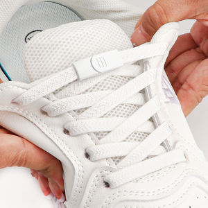 <span class=keywords><strong>Cordones</strong></span> elásticos para zapatos <span class=keywords><strong>Cordones</strong></span> planos de bloqueo de metal magnético <span class=keywords><strong>sin</strong></span> lazos Hombres y mujeres Zapatos perezosos de ocio Encaje para <span class=keywords><strong>zapatillas</strong></span> de deporte - Product Image 3